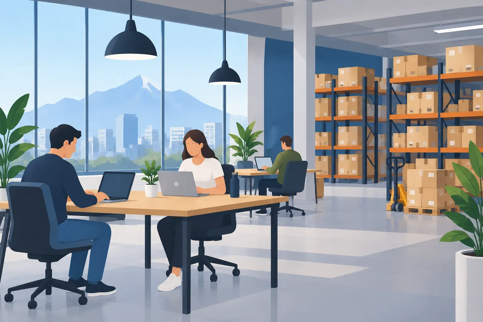 Cowork Santiago para negocios que almacenan